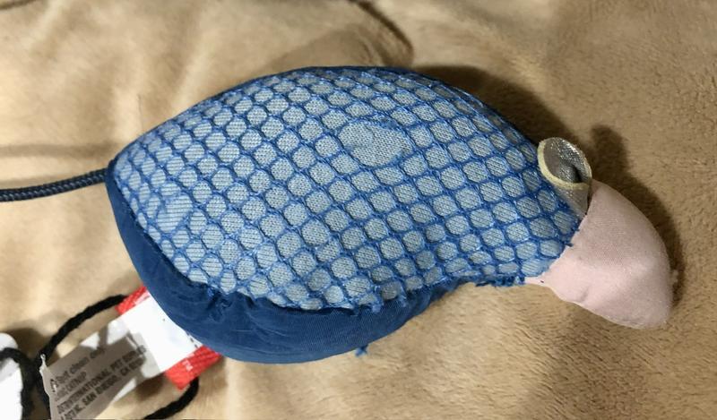 Mesh slightly damaged side 1