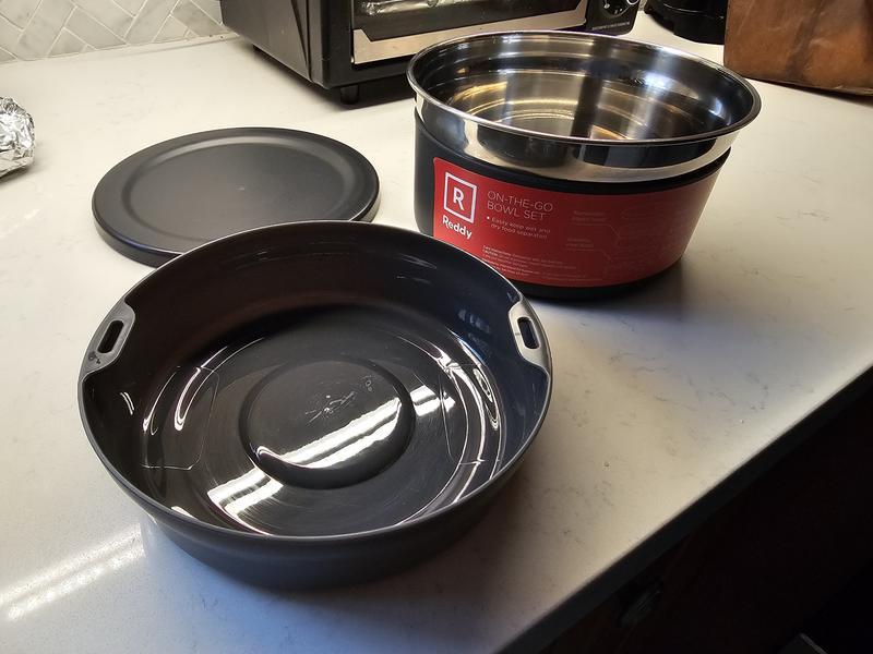 Plastic insert tray removed and lid off as well.