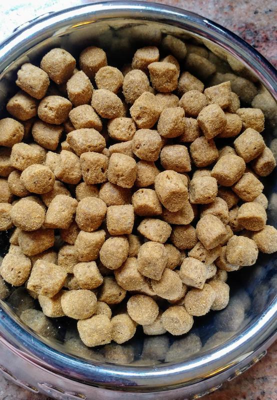 No gimmicky colors or shapes, just nutrition and taste my dogs approve of.