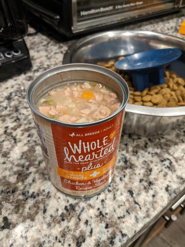 I don't usually care about the *look* of pet foods, but I've got to admit that it's nice for some reason feeding the crew something that looks like something I could find agreeable myself.
