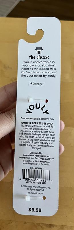 back of packaging
