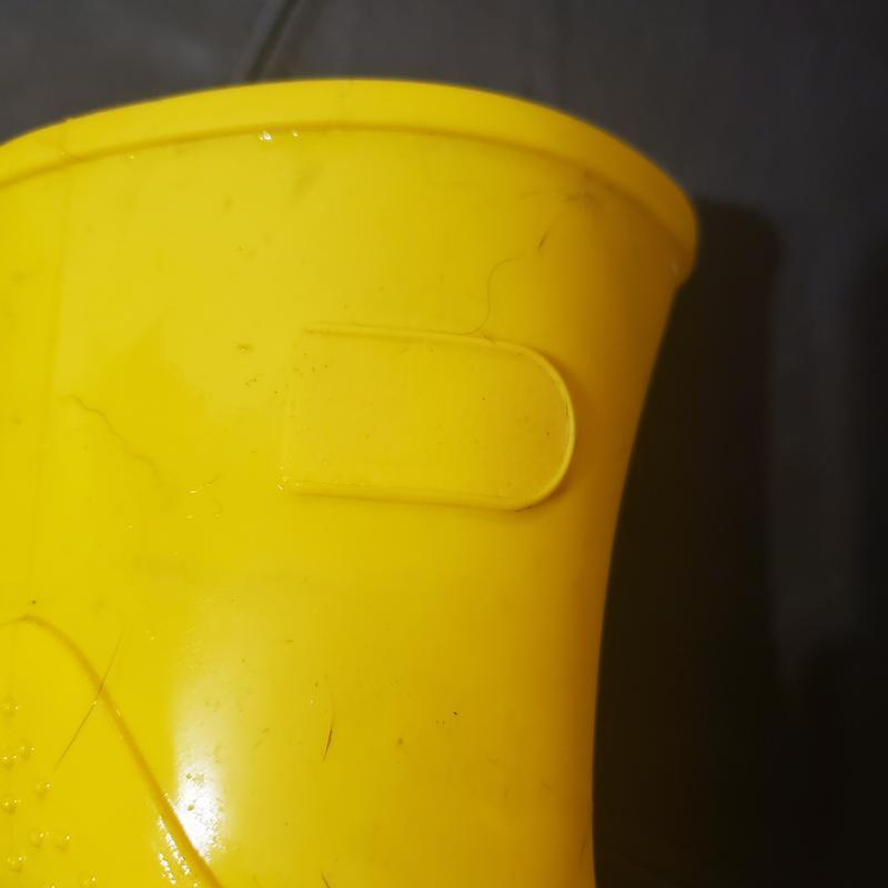 Close up of attachment site