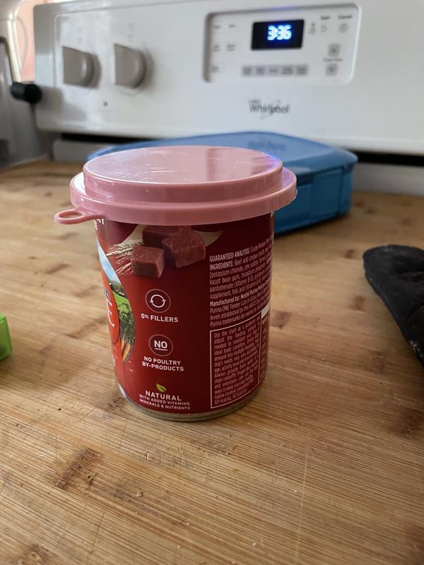 On dog food.