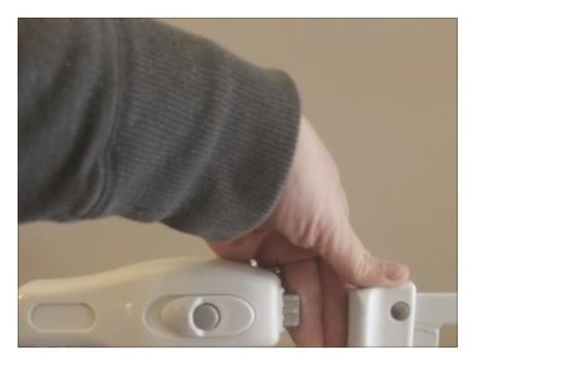 See the lock is far away from the position where it’s supposed to be locking in.