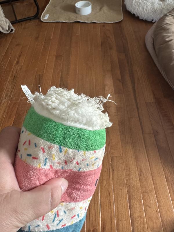 The bottom frayed a little almost instantly but then never got any worse.