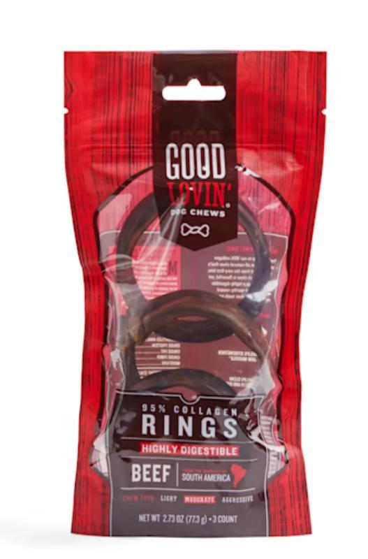 Collagen ring dog chews
