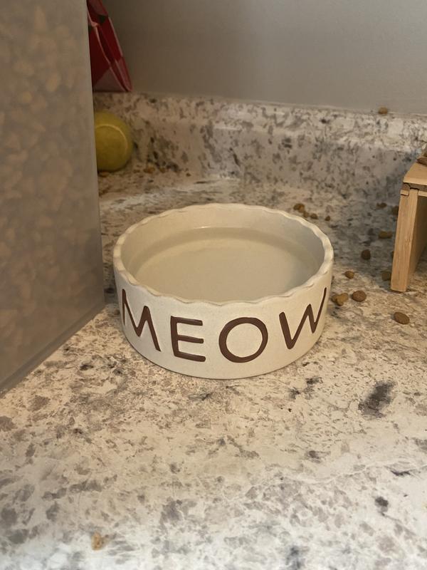 Ceramic cat dish