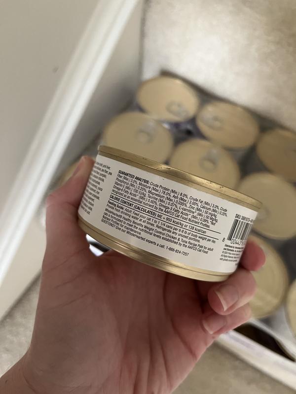 Nutrients/packaging label for reference