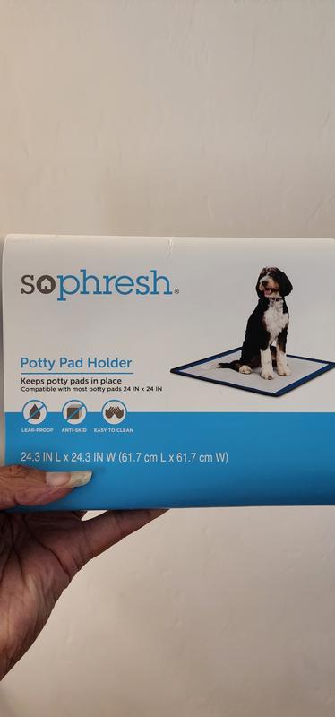 Potty pad holder