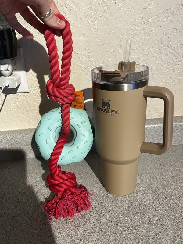 For size reference this is the toy next to a 40 ounce Stanley mug.