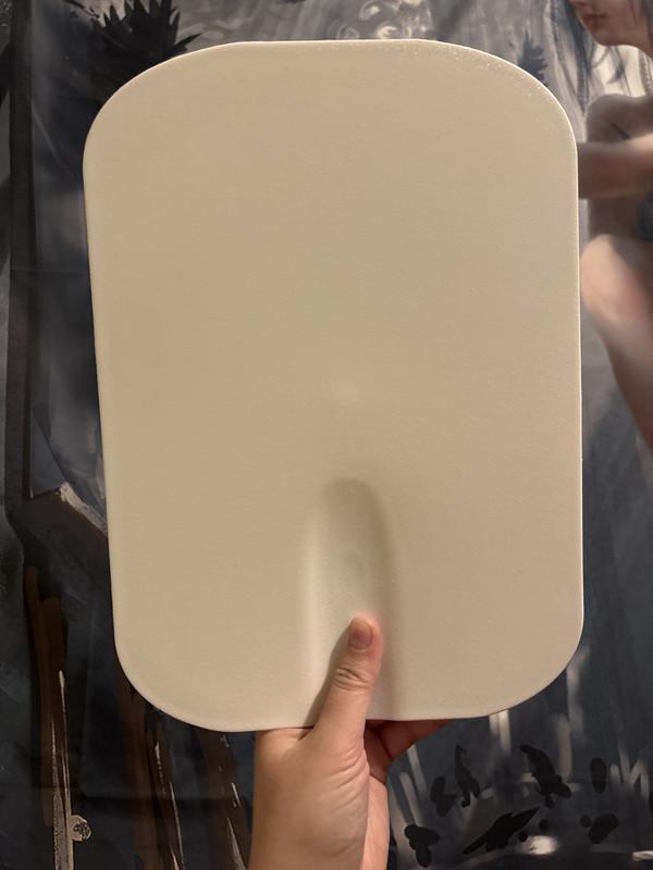 The board by itself. Decent size