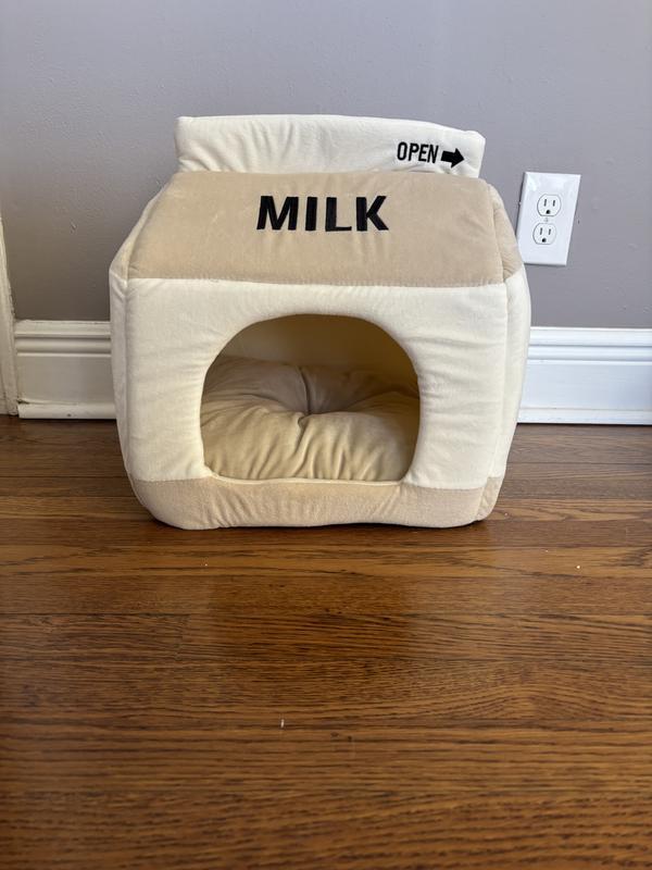 She was being camera shy.