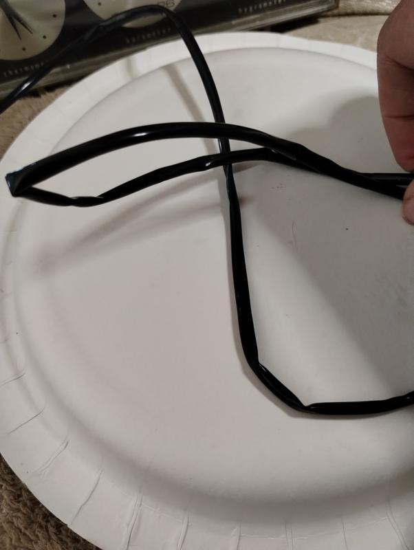 Kinks in the tubing. I can't get them out.
