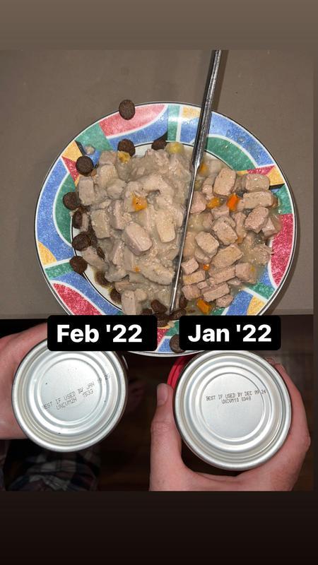 Different color, texture for same product