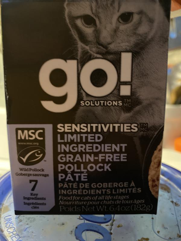 Petcurean Go Sensitivities Limited Ingredient Grain Free Pollock