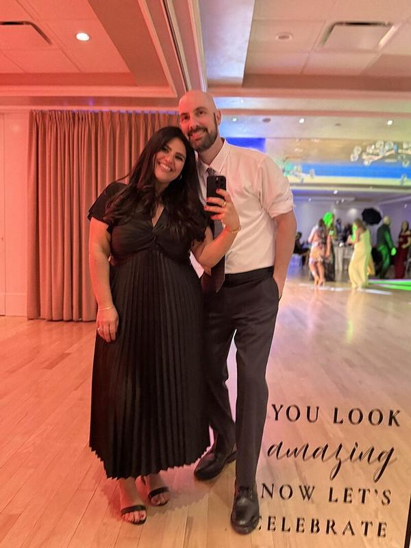Customer photo for "Perfect LBD Flattering & comfy 10/10"