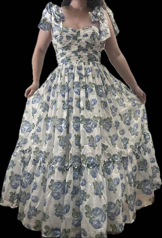 Customer photo for "Floral Dress"