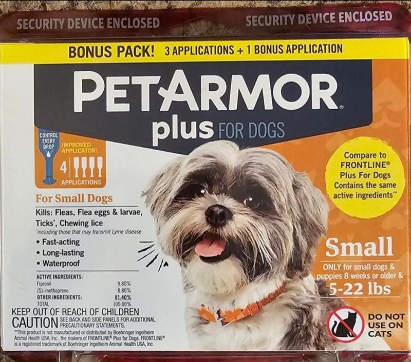 PetArmor Plus Flea and Tick for Dogs 23 44 lbs 6 ct Meijer