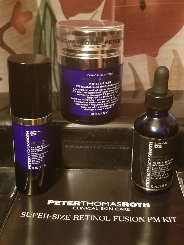 2 Peter Thomas Roth Retinol outlet Fusion 6.7 oz Bottles and 1 Hope is not enough