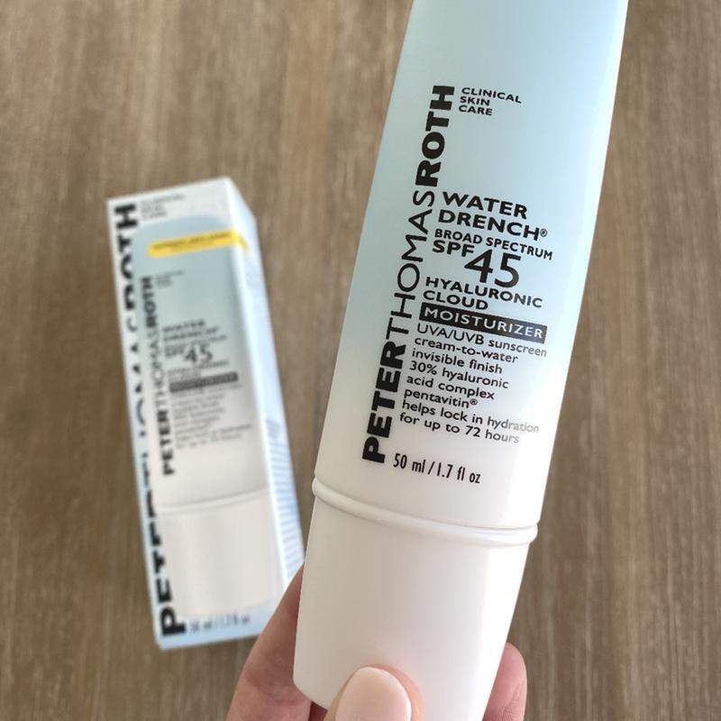 Peter Thomas Roth Water Drench Broad Spectrum SPF45 Hyaluronic deals Cloud Moisturizer