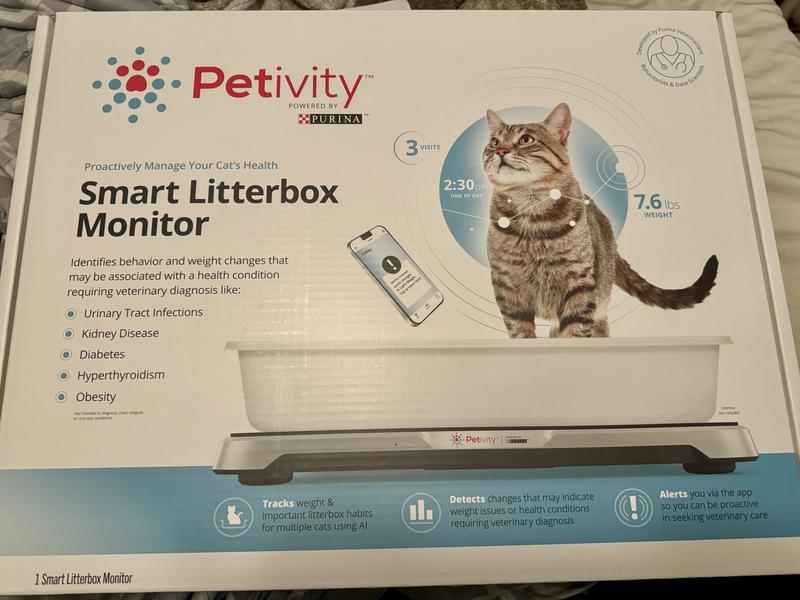 Buy the Smart Litter Box Monitor Petivity