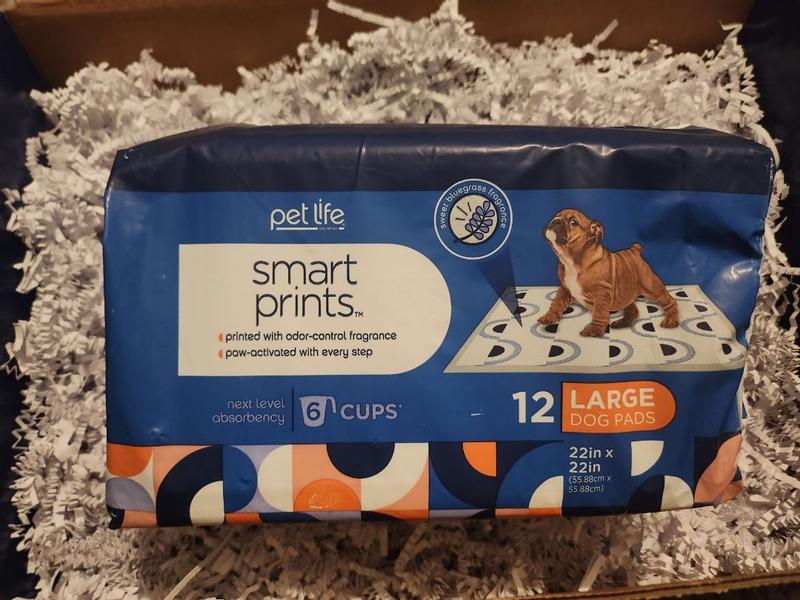 Pet Life Unlimited Dog Pads Smart Prints Large 40ct Meijer