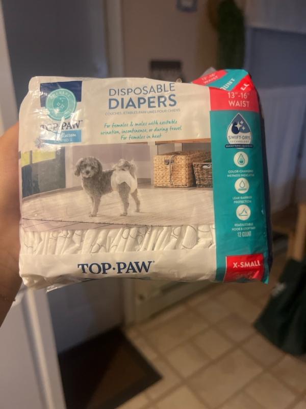 Dog diapers petsmart hotsell