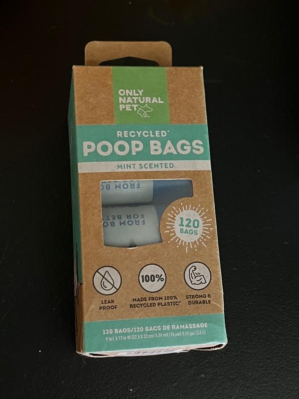 Only Natural Pet Recycled Poop Bags