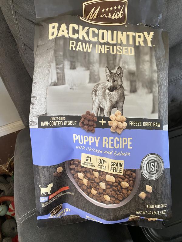 Merrick Backcountry Puppy Dry Dog Food Chicken Gluten Free Grain Free