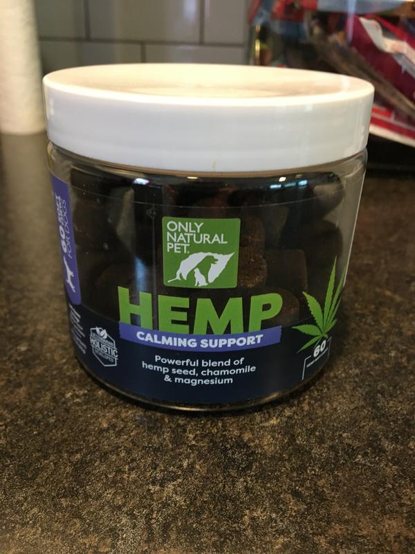 Only natural 2025 pet hemp calming