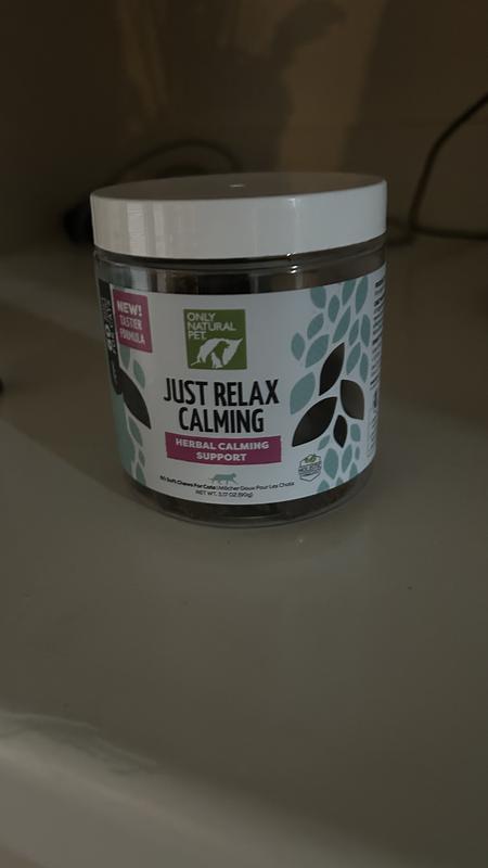 Only natural pet just relax herbal calming soft chews sale