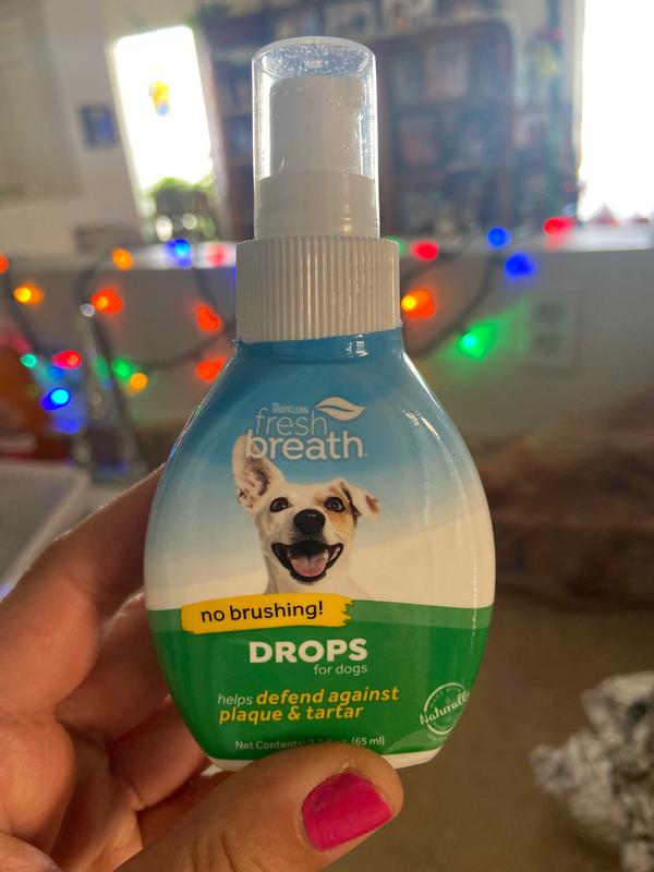 Fresh breath drops for dogs best sale