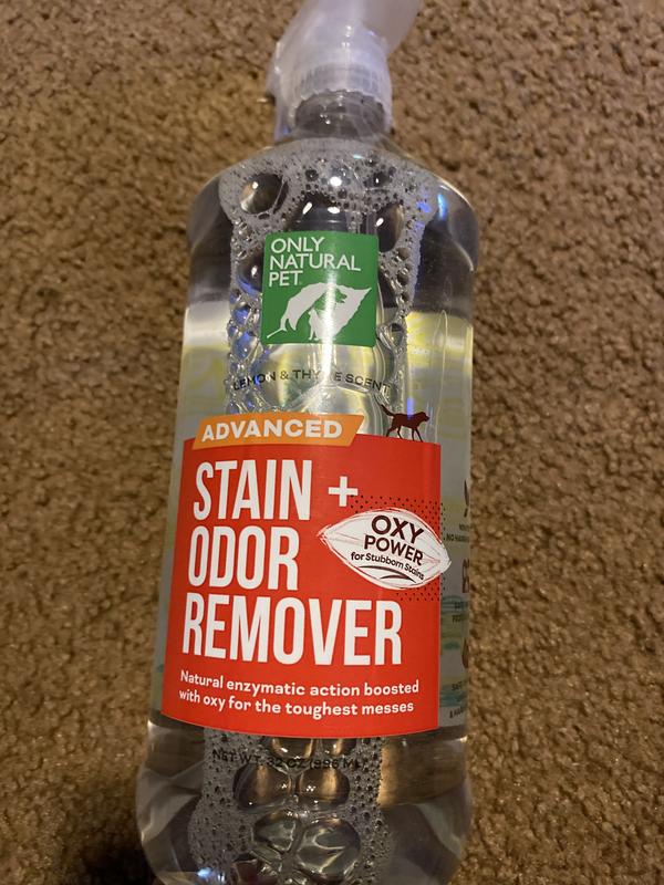 Only natural pet stain & hot sale odor remover