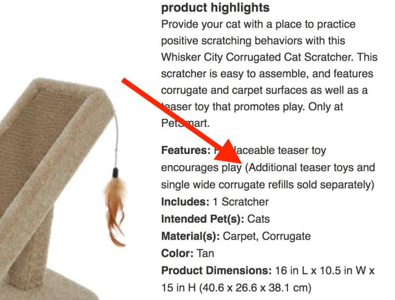 whisker city corrugated cat scratcher