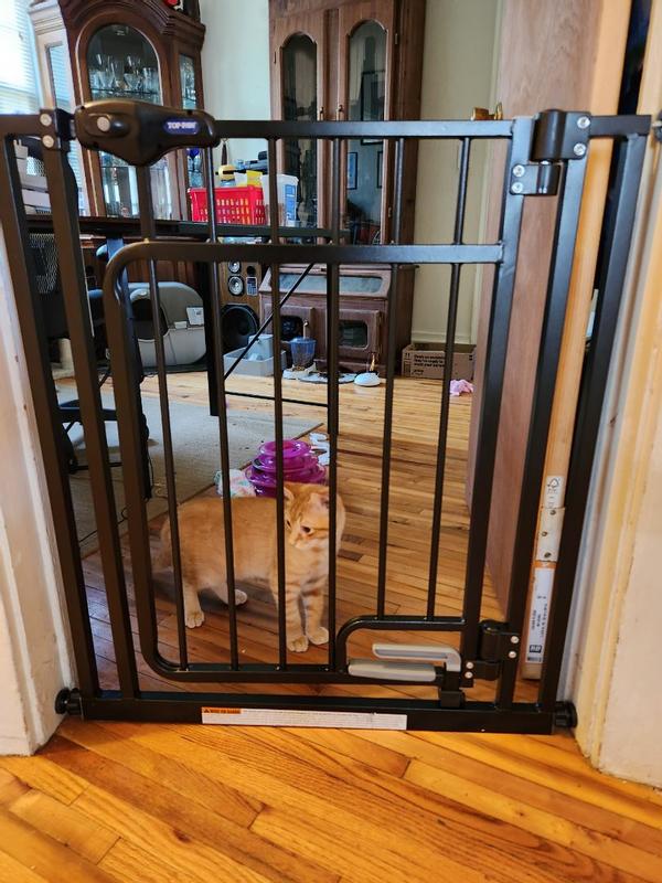 Top Paw Hands Free Walk Through Pet Gate