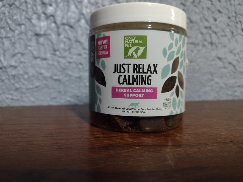 Only Natural Pet Just Relax Herbal Calming Support Soft Chews for Cats