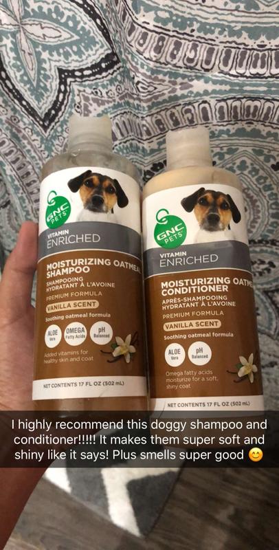 gnc oatmeal dog shampoo
