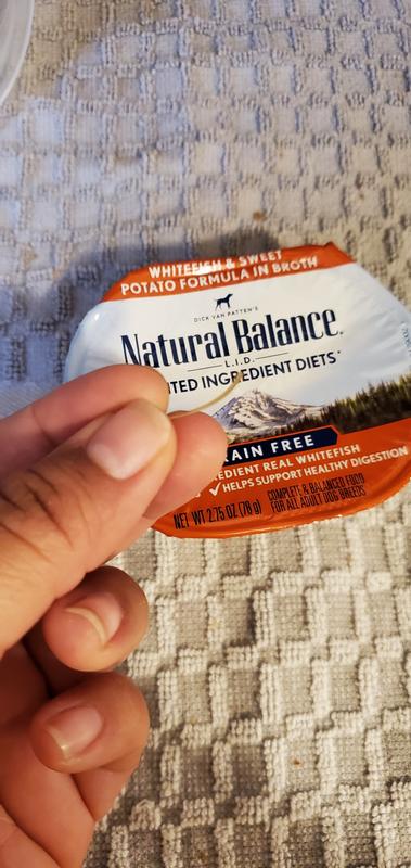 Natural Balance Limited Ingredient Diets Adult Wet Dog Food Grain Free Sweet Potato Fish