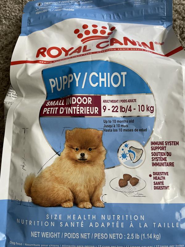 Royal Canin Size Health Nutrition Small Indoor Puppy Dog Dry Food 2.5 lb