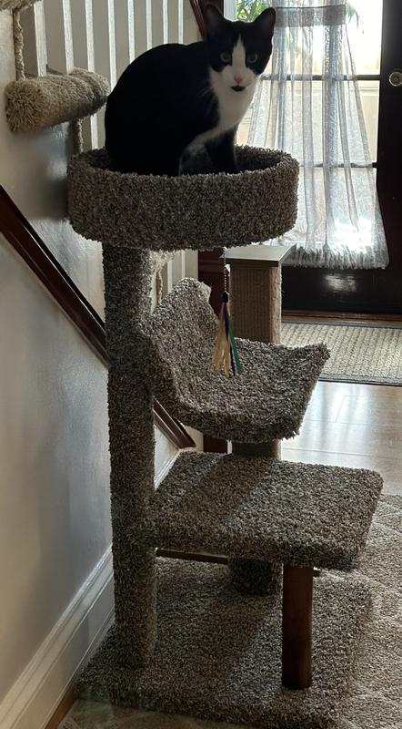 Whisker City 41 in Cozy Inn Cat Tower COLOR VARIES