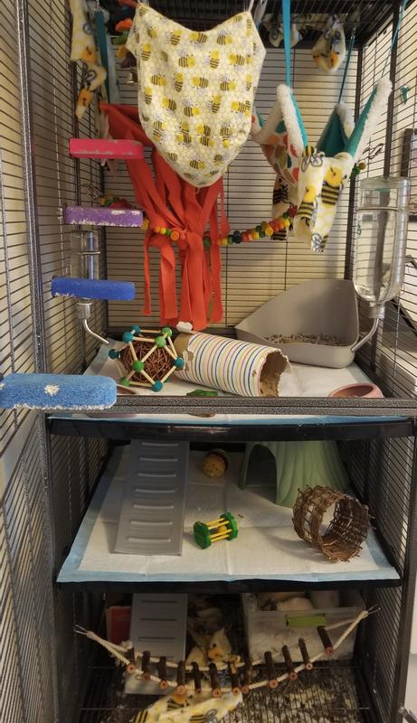 All Living Things Small Animal Condo Trade Multi Level Habitat Small Pet Cages Petsmart