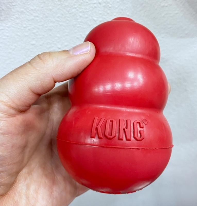 KONG Classic Dog Toy, Medium, Red