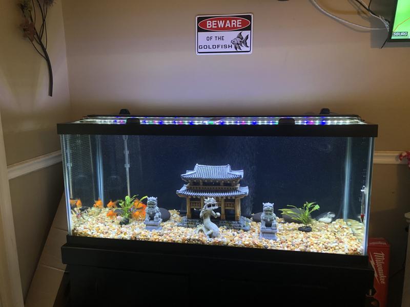 Top Fin® Asian Temple Aquarium Ornament