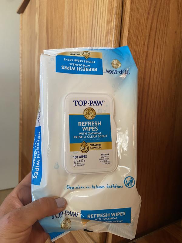 Top paw puppy wipes sales