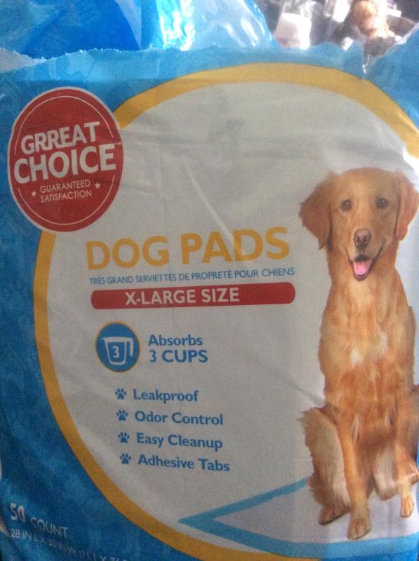 great choice xl dog pads