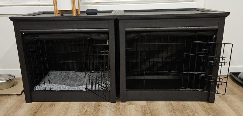 Ikea Ways To Hide Dog Crate Easy Diy Dog Crate Hotsell