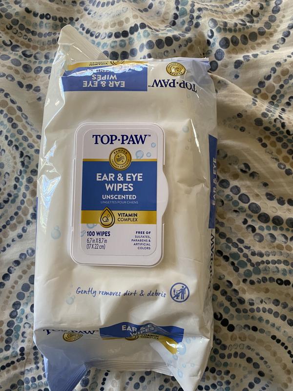 Top Paw Ear Eye Wipes
