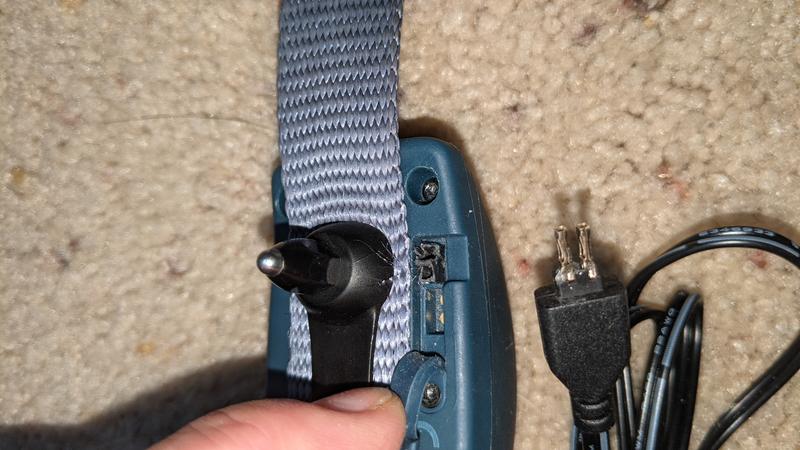 Broken plastic prong ends stuck inside charger port