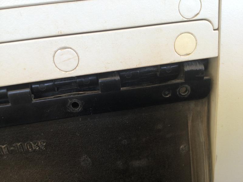 Adapter cracks from inside and outside