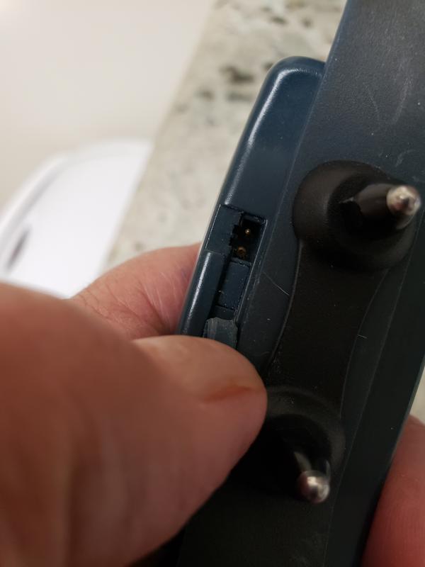 bottom contact broken off